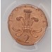 GREAT BRITAIN UK 2006 . TWO 2 PENCE COIN . ERROR . STRUCK ON WRONG PLANCHET
